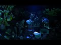 Deep Blue Aquarium Ambience 4K | Calming Underwater Sounds ASMR | 10 Hour Natural White Noise