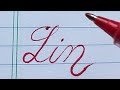 Stylish Modern  Calligraphy  I #English   #Calligraphy