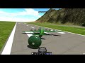 Landing a giant plane with 100+ mph wind | SimplePlanes