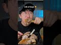 How to eat like a man