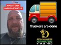 truckers MUST protest and we MUST support them... ENOUGH!