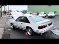 1984 Mustang cold start and warm up