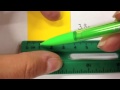 using a metric ruler