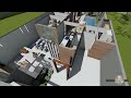 L-shaped 3d bedroom house with pool | LAND 10X20 |