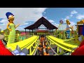 🔴 VR 360° The Simpsons Roller Coaster Video