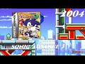 Evolution of 2D Sonic Games: First Levels (1991-2021)