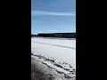 Lonely ES44AC Leads a CN Grain Train Through Tofield, AB