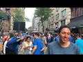 Italia Inghilterra 4-3 dcr. La festa a New York