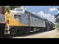 Moving A Steam Locomotive & Caboose! Louisville Kentucky Train & Midway Kentucky Train On L&N Branch