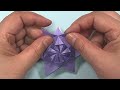 【Origami】How to make very nice snowflakes / Grandma's Origami