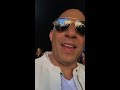 Vin Diesel forgot to turn-off his Livestream at 'Infinity War' Premiere