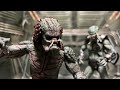 PREDATOR（STONE HEART） VS PREDATOR(ASSASIN)　COMPLETE【STOP MOTION】【NECA 】