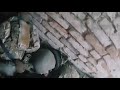Vídeo en el que se puede observar a tropas ucranianas refugiarse debido a la artillería rusa
