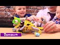 Giant DINOTRUX Surprise Egg + HobbyKids Meet HobbyHarry on HobbyHarryTV