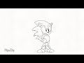 Sonic animation test: blinking