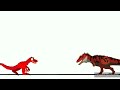 Coronasaurus Rex vs Kasai Rex (DC2/ANIMATION)