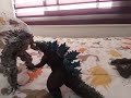 Godzilla versus mecha Godzilla parte 1 stop motion V2