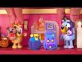 Bluey's Family Castle In The Living Room - Toys For Kid Learning Video