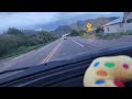 dash cam footage nice drive for coffee