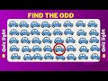 HOW GOOD ARE YOUR EYES😎  l Find The Odd Emoji Out l Emoji Puzzle Quiz#findtheoddemoji