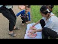 Couple Harvest Corn To Cook And Sell, Happy Life Of Farm Couple- Lý Thị Nhâm