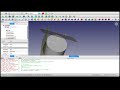 Create Datum Plane and Sketch on Cylinder in FreeCAD