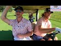 Jack Eichel + Noah Hanifin VS Ryan Whitney + Paul Bissonnette - Sandbagger Invitational 19