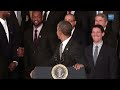 President Obama Honors the 2013 NBA Champion Miami Heat