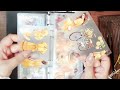 [ASMR] 숲의정원 🤎다꾸 | Decorating a vintage Journal with black and Yellow | #빈티지다꾸 #vintagejournalwithme