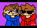 drawing tom and tord on my phone :D