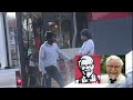 Pretending to work at KFC in South Africa