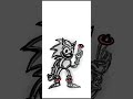 How I drew Rewrite Sonic on Infinite Painter