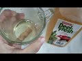 Unwrapping Peel Fresh Apple Aloe Vera Juice