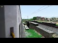 TRAINS LOOP LINE HIGH SPEED OVERTAKE | BUMPY RAILROAD | Train Simulator | Railworks 3 | NTG GAMING