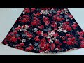 ✂️Very Stylish Summer Dresses 🔥Only 1 Meter fabric 💃 Sew Only 10 Minute ♥️Cut and Sew Summer Dresses