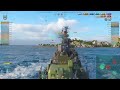 Cruiser Svea: Last hope on map Greece - World of Warships