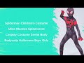 Spiderman Children's Costume Miles Morales Spiderverse Cosplay Costume 8/7/2019 20:9