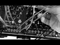 Ambient soundscape with two oscillators drenched in delays