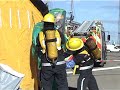 Emergency services rush to incident in Whitby harbor,