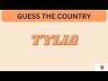 GUESS THE COUNTRY🤔 BY IT'S SCRAMBLE WORD🧐EMOJI MANIA🤯