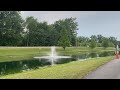 Công viên xanh sạch đẹp vào một ngày đẹp trời ở thị trấn Canal Winchester, Ohio Mỹ./Cuộc sống Mỹ.