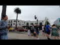 People Watching at the Top of the Santa Monica Pier