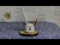 A bunny for rings. DIY.