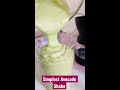 SIMPLEST AVOCADO SHAKE 🥑 🥑🥑