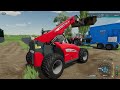 BUYING MASSEY FERGUSON TELEHANDLER, FEEDING COWS & SELLING MILK│LES FERMES BRIARDES │FS 22│26