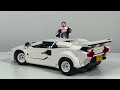 A Full Overview of my LEGO Stradman Lamborghini Countach