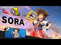 Sora FUNNY ANIMATIONS in Smash Bros Ultimate (Drowning, Dizzy, Sleeping, Star KO, & More)