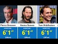 Heights of Hollywood Actors - Shortest to Tallest