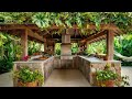 Creating Your Dream Rustic Outdoor Kitchen: The Ultimate Guide to Tropical Backyard Retreats