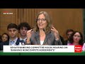 Elizabeth Warren Leads Senate Banking Committee Hearing On Banning Noncompete Agreements